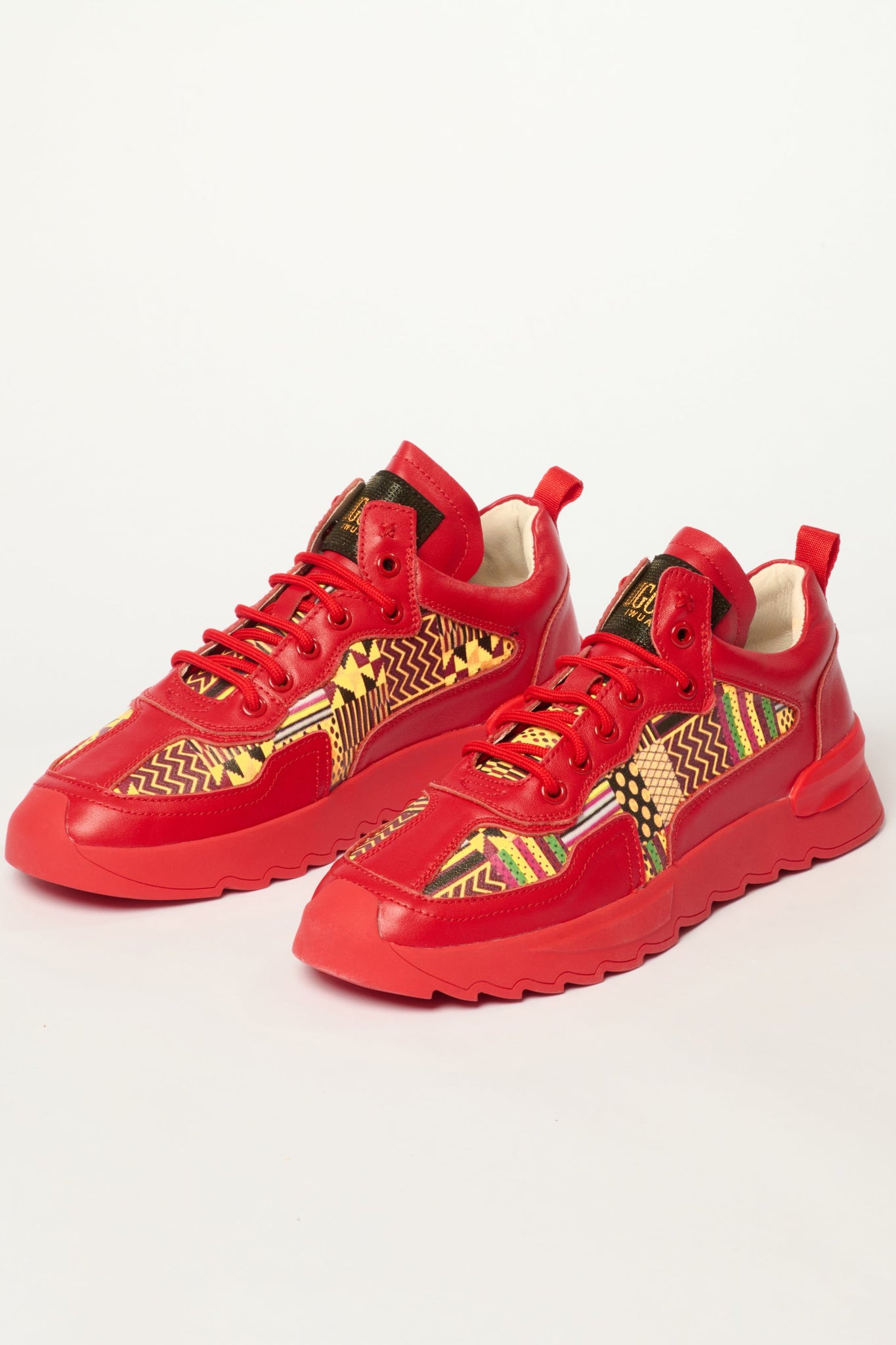 Chux Print Leather Sneaker