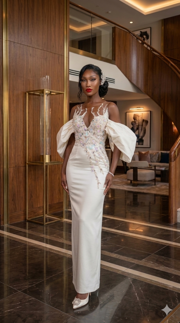 The Ethereal Blossom Gown
